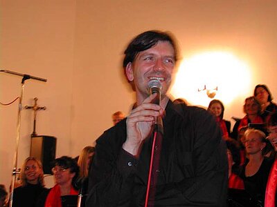 Gelungene Premiere des Gospelchores Hassberge, 18. Oktober 2003