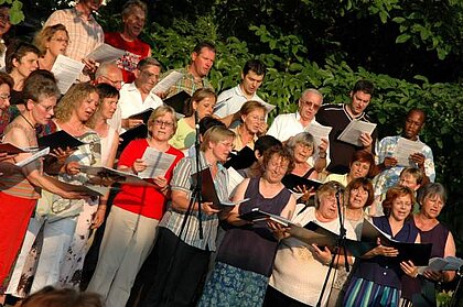 Serenade im Pfarrgarten, 24. Juni 2005